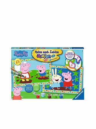 RAVENSBURGER | Malen nach Zahlen - Peppa Pig | keine Farbe