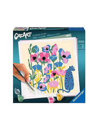 RAVENSBURGER | Malen nach Zahlen - Poppy | keine Farbe