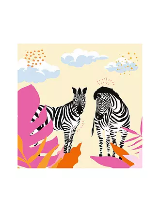 RAVENSBURGER | Malen nach Zahlen - Zebra | keine Farbe