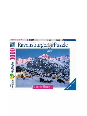 RAVENSBURGER | Puzzle - Berner Oberland, Mürren 1000 Teile | keine Farbe