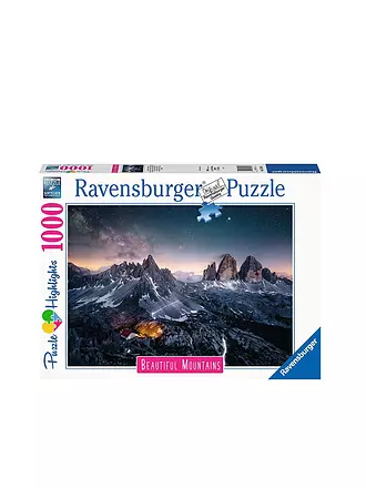 RAVENSBURGER | Puzzle - Drei Zinnen, Dolomiten 1000 Teile | keine Farbe