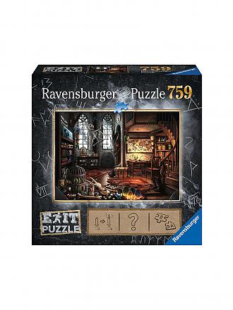 RAVENSBURGER | Puzzle - EXIT Im Drachenlabor - 759 Teile | transparent