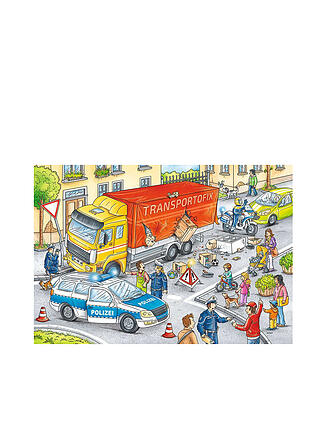 RAVENSBURGER | Puzzle - Helden im Einsatz 2x24 Teile | keine Farbe