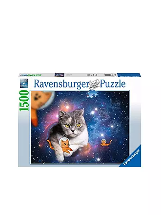 RAVENSBURGER | Puzzle - Katzen fliegen im Weltall 1500 Teile | keine Farbe