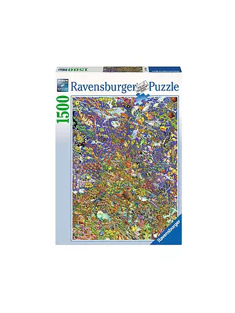 RAVENSBURGER | Puzzle - Viele bunte Fische 1500 Teile | keine Farbe