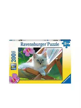 RAVENSBURGER | Puzzle - Weißes Kätzchen 200 Teile | keine Farbe