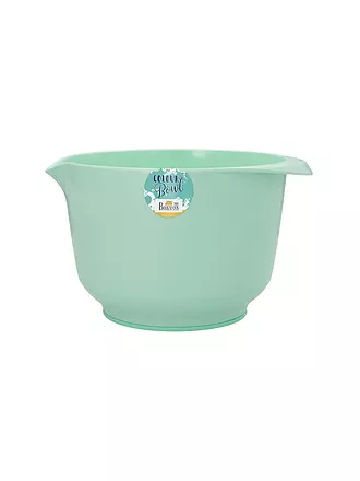 RBV BIRKMANN | Rühr- & Servierschüssel 3L Colour Bowl Weiss | türkis