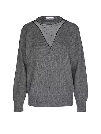 RED Valentino | Pullover | grau