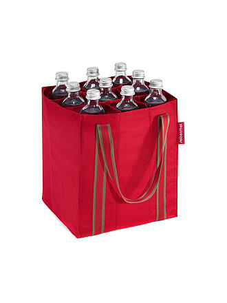REISENTHEL | Bottle Bag Red für 9 Flaschen | schwarz