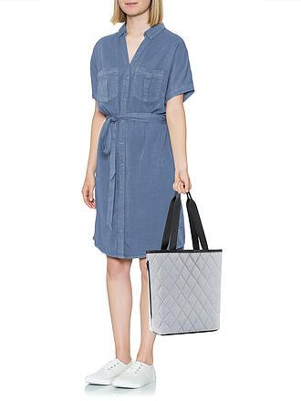 REISENTHEL | Classic Shopper M RHOMBUS Ginger | hellgrau