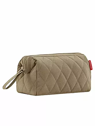 REISENTHEL | Kosmetiktasche 26x18cm Rhomus Olive | olive