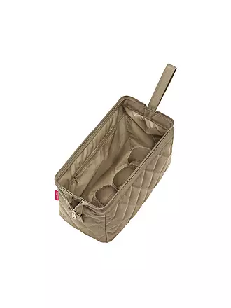 REISENTHEL | Kosmetiktasche 26x18cm Rhomus Olive | olive