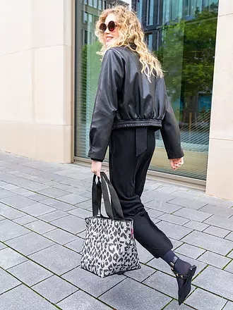 REISENTHEL | Shopper Leo Nero Medium | braun