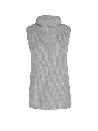 REPEAT | Kaschmir Pullunder | grau