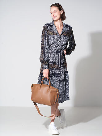 REPLAY | Hemdblusenkleid | schwarz