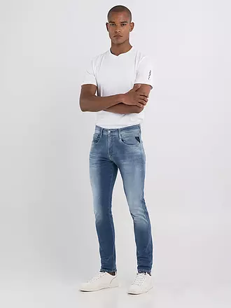 REPLAY | Jeans Slim Fit Ambass Hyperflex Reused | schwarz