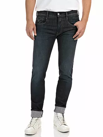 REPLAY | Jeans Slim Fit Ambass Hyperflex Reused | schwarz