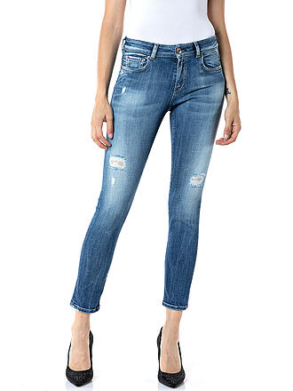 REPLAY | Jeans Slim Fit FABY 7/8 | blau