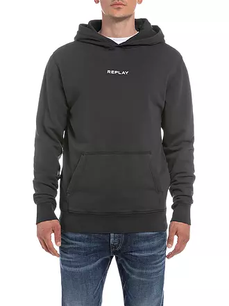 REPLAY | Kapuzensweater - Hoodie | schwarz