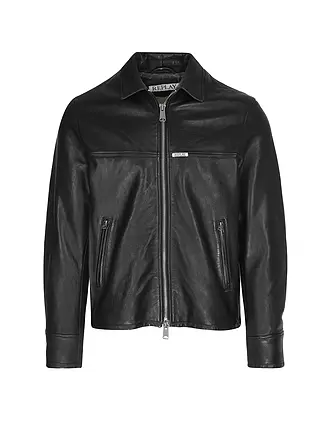 REPLAY | Lederjacke | schwarz