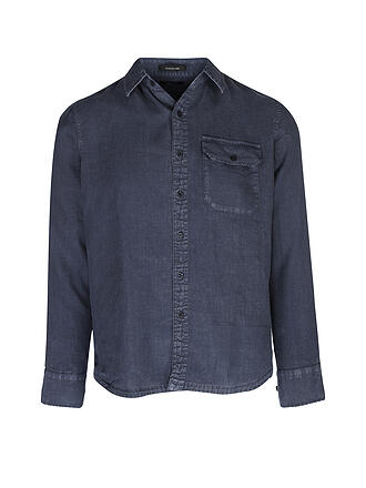 REPLAY | Leinenhemd Regular Fit | blau