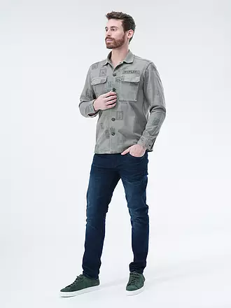 REPLAY | Overshirt | grau