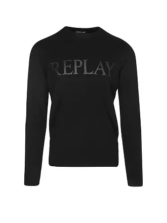 REPLAY | Sweater | schwarz