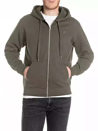 REPLAY | Sweatjacke | olive