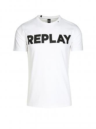 REPLAY | T-Shirt | weiss