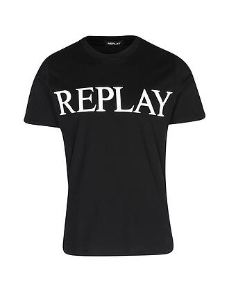 REPLAY | T-Shirt | schwarz