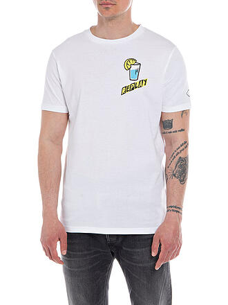 REPLAY | T-Shirt | weiss