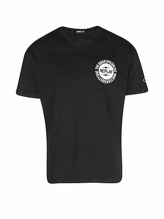 REPLAY | T-Shirt | schwarz