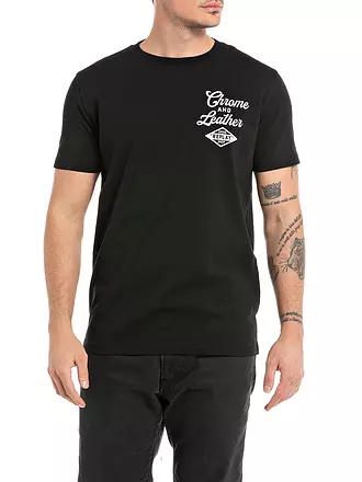 REPLAY | T-Shirt | schwarz