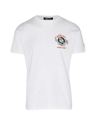 REPLAY | T-Shirt | weiss