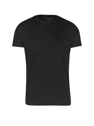 REPLAY | T-Shirt | schwarz