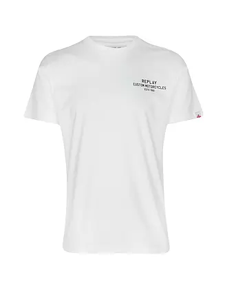 REPLAY | T-Shirt | weiss