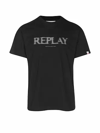 REPLAY | T-Shirt | schwarz