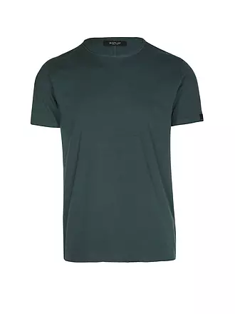 REPLAY | T-Shirt | dunkelgrün