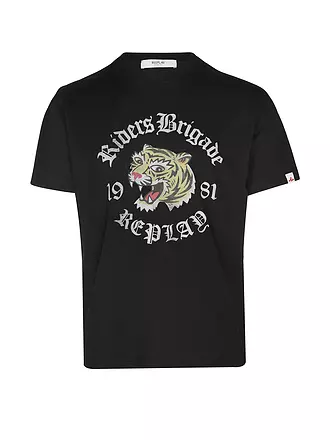REPLAY | T-Shirt | schwarz