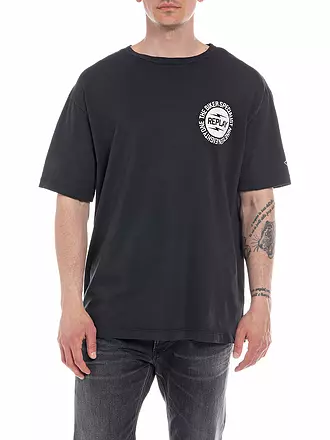 REPLAY | T-Shirt | schwarz