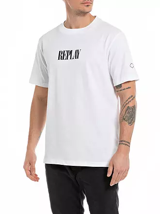 REPLAY | T-Shirt | weiss