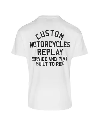 REPLAY | T-Shirt | weiss