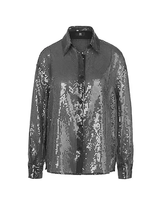 RIANI | Bluse | silber