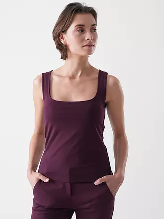 RIANI | Top | dunkelrot