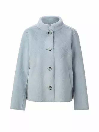 RICH & ROYAL | Jacke in Felloptik | hellblau