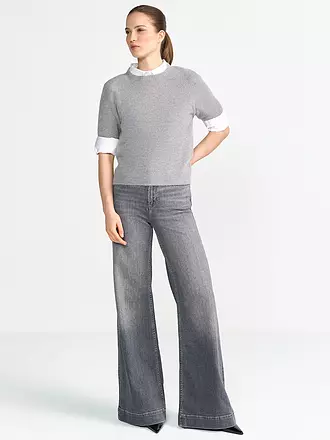 RICH & ROYAL | Jeans Wide Leg | grau