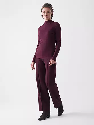 RICH & ROYAL | Marlenehose | dunkelrot
