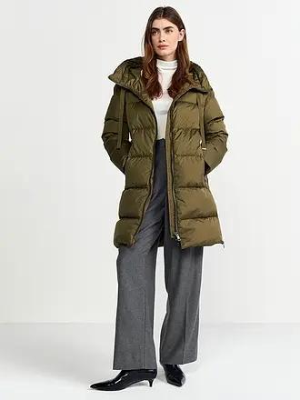 RICHROYAL | Steppmantel | olive