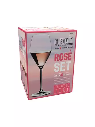 RIEDEL | Barglas Mixing Set Rosé 4-er Set 322ml | transparent