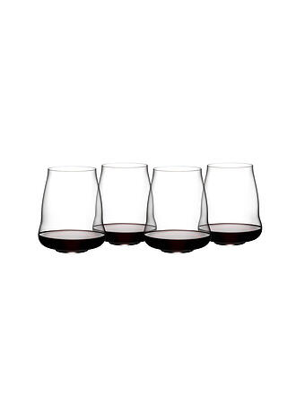 RIEDEL | Rotweinglas 4er Set STEMLESS WINGS Noir Nebbiolo | transparent